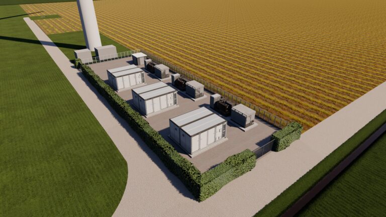 Under construction: 30MWh BESS plant — BESS solar