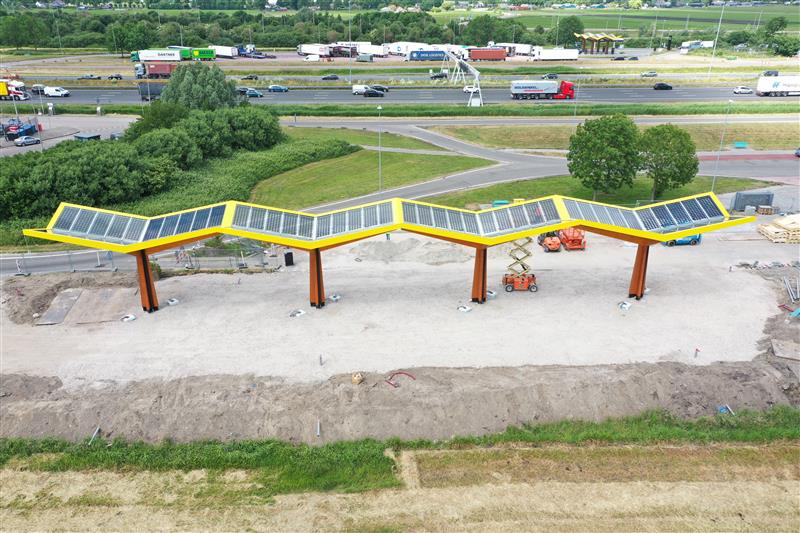 Solar + EV Charging Hub